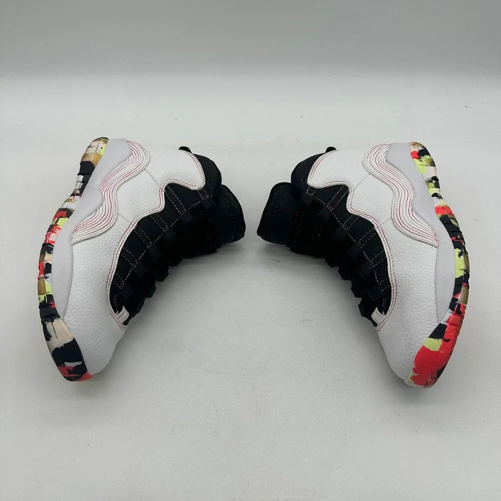 Nike‎ Air Jordan 10 Retro GS BV1843-176 Sneakers Kids Size 4.5Y Ember Glow Shoes